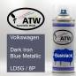 Preview: Volkswagen, Dark Iron Blue Metallic, LD5G / 8P: 400ml Sprühdose, von ATW Autoteile West.